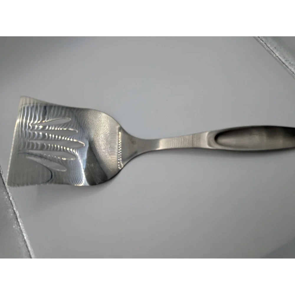 AMCO Stainless Slotted Spatula 18/10 Rust Proof